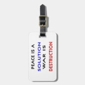 Peace Bagagelabel (Voorkant verticaal)