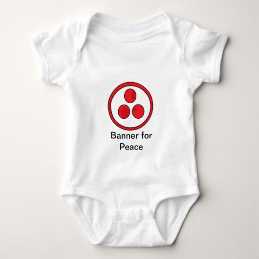 Peace Banner Romper (Voorkant)