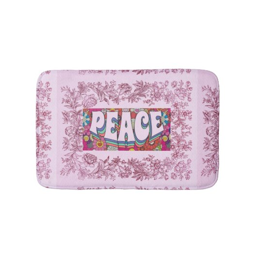 Peace Bath Mat (Voorkant)