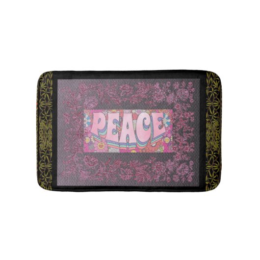 Peace Bath Mat (Voorkant)