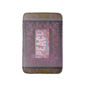 Peace Bath Mat (Voorkant Verticaal)