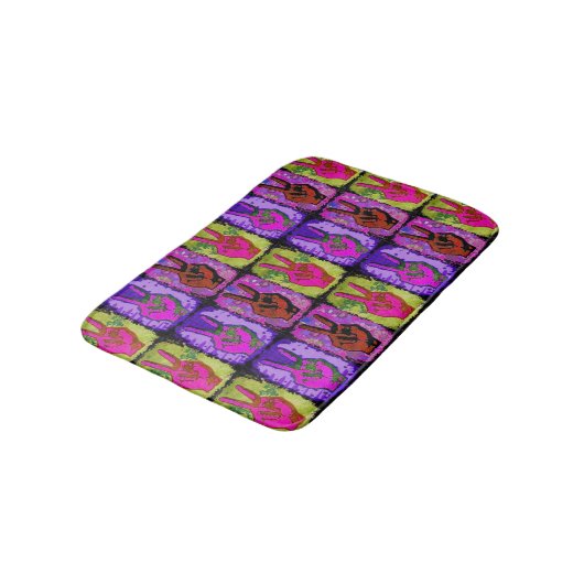 Peace Bath Mat (Gekanteld)