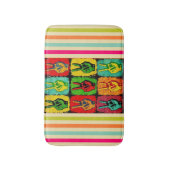 Peace Bath Mat (Voorkant Verticaal)