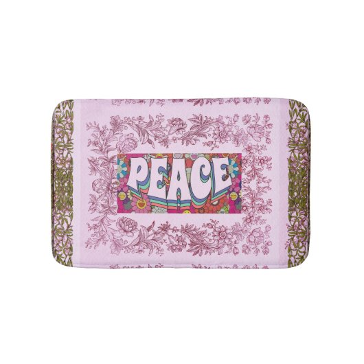 Peace Bath Mat (Voorkant)