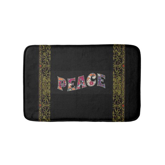 Peace Bath Mat (Voorkant)