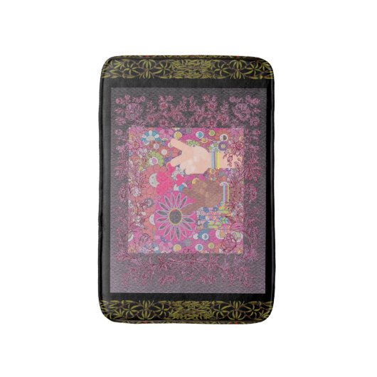 Peace Bath Mat (Voorkant Verticaal)