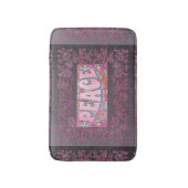 Peace Bath Mat (Voorkant Verticaal)