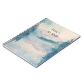 Peace Be Still Christian Scripture – Mark 4:39 Notitieboek (Linkerzijde)