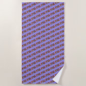 Peace Beach Handdoek (Voorkant)