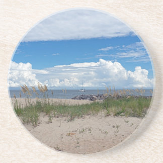 Peace Beach Refuge Zandsteen Onderzetter