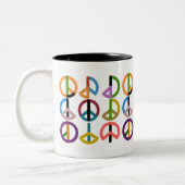 Peace Beat / Black 325 ml Two-Tone Mok (Links)