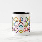 Peace Beat / Black 325 ml Two-Tone Mok (Center)
