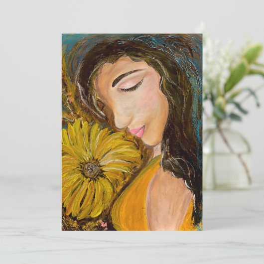 Peace Bedankkaart (Staand voorkant)