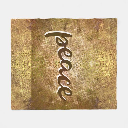 Peace Blanket Fleece Deken (Voorkant (Horizontaal))