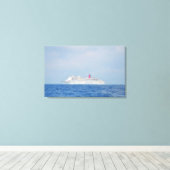 Peace Boat Ocean Dream Canvas Afdruk (Insitu (Houten vloer))