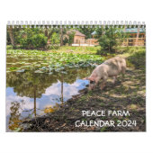Peace Boerderij Calendar Kalender (Hoes)