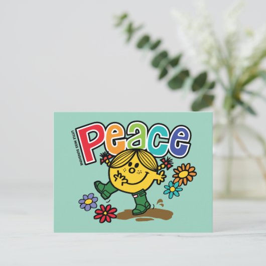 Peace Briefkaart (Staand voorkant)