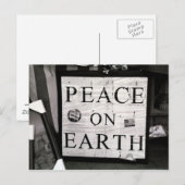 Peace Briefkaart (Voorkant / Achterkant)