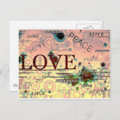 Peace Briefkaart (Voorkant / Achterkant)