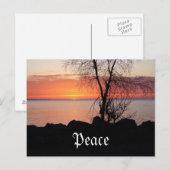 Peace Briefkaart (Voorkant / Achterkant)