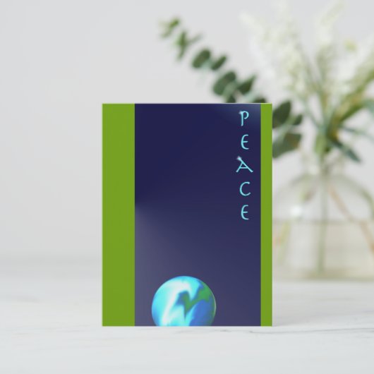 Peace Briefkaart (Staand voorkant)
