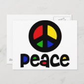 Peace Briefkaart (Voorkant / Achterkant)