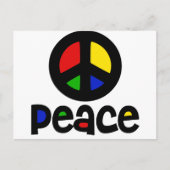 Peace Briefkaart (Voorkant)