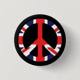 Peace British Ronde Button 3,2 Cm