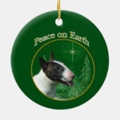 Peace Bull Terrier Ornament (Achterkant)