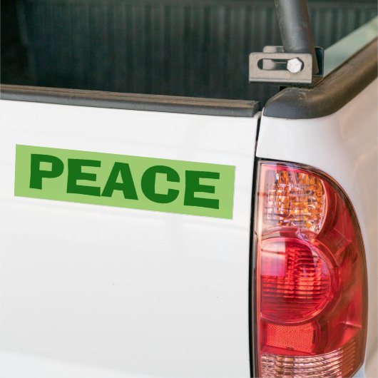 PEACE-bumper sticker (Op Truck)