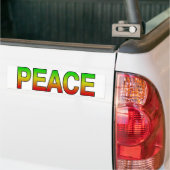 Peace bumper sticker (Op Truck)