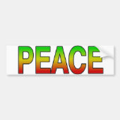 Peace bumper sticker (Voorkant)
