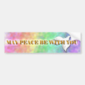 Peace Bumpersticker (Voorkant)