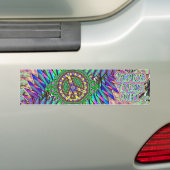 PEACE-bumpersticker Bumpersticker (Op auto)