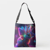 Peace Bunny Crossbody Tas (Achterkant)