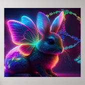 Peace Bunny Poster (Voorkant)