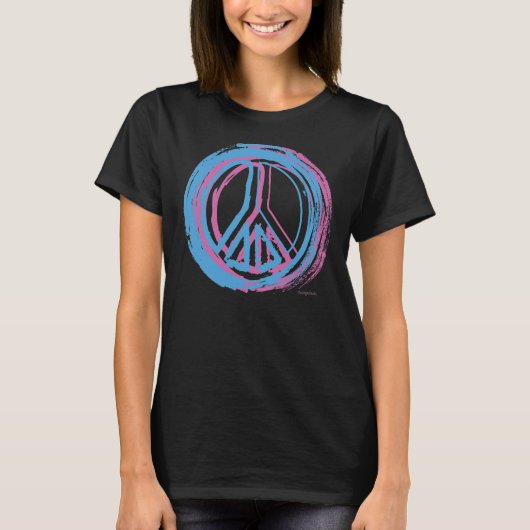 Peace Burnout T-Shirt (Voorkant)