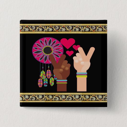 Peace Button (Voorkant)