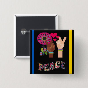 Peace Button