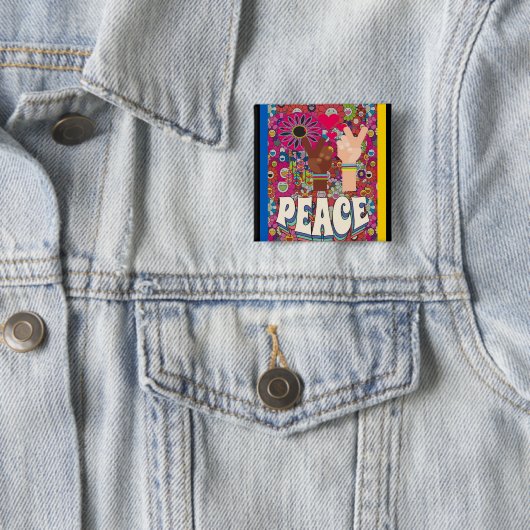 Peace Button (In situ)