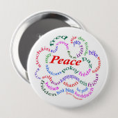 Peace Button (Voorkant /achterkant)