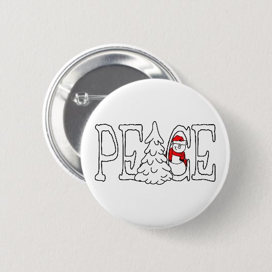 Peace Button (Voorkant /achterkant)
