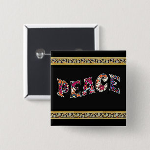 Peace Button