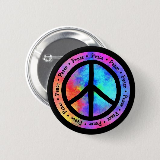 Peace Button (Voorkant /achterkant)