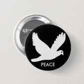 PEACE-Button Ronde Button 5,7 Cm (Voorkant /achterkant)