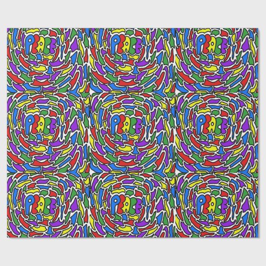 Peace Cadeaupapier (Vlak)