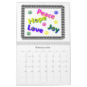 Peace Calender Kalender (Feb 2026)