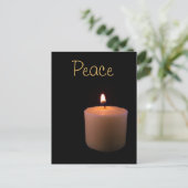 Peace Candle Briefkaart (Staand voorkant)