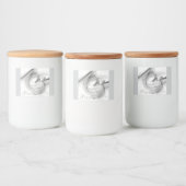 Peace Canister-label Voedselcontainer Etiket (Flessen)