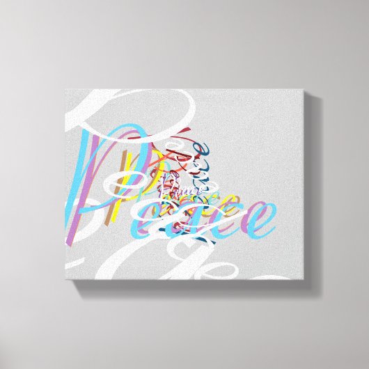 Peace Canvas Afdruk (Voorkant)